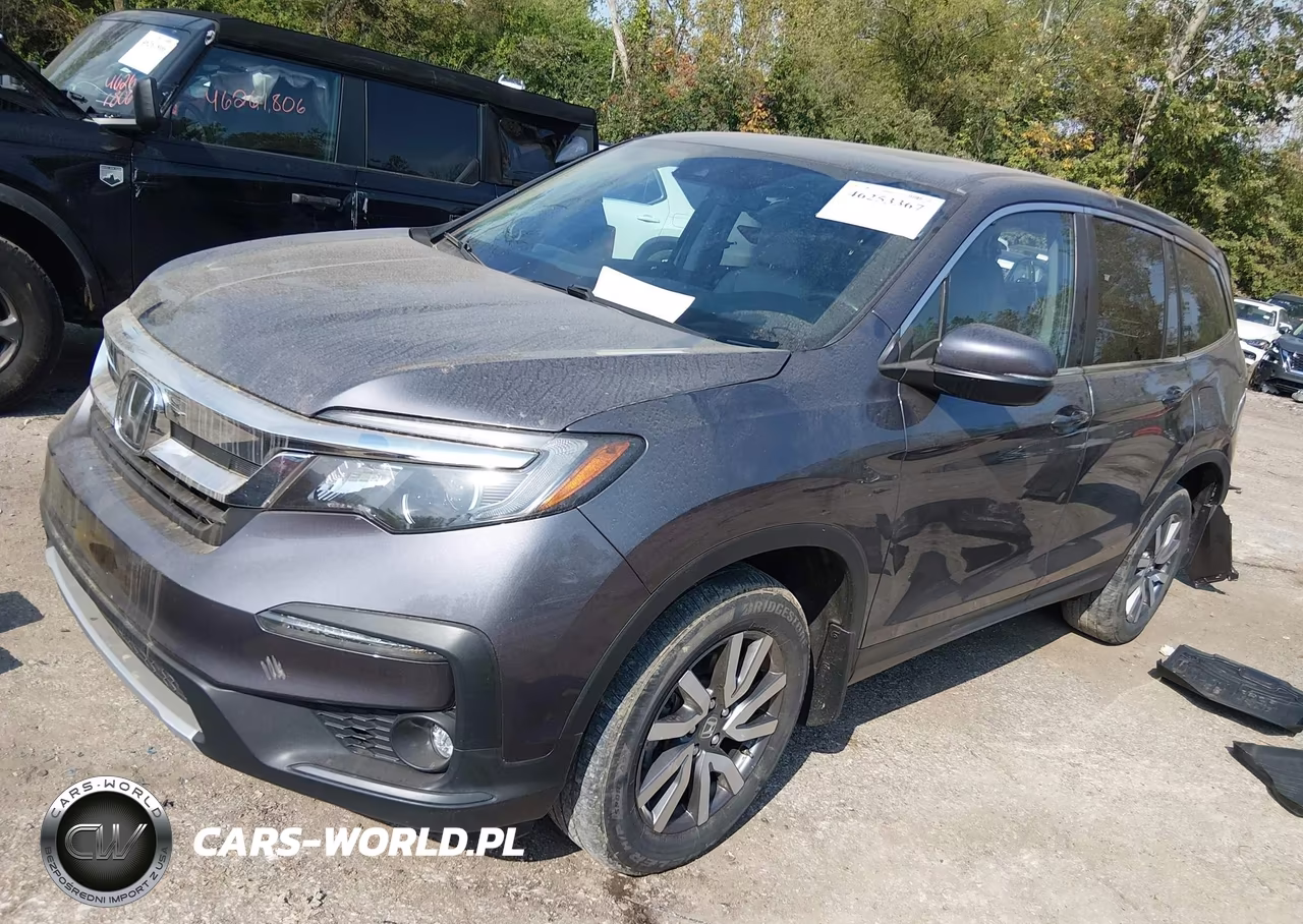 2021 Honda Pilot Awd Ex-L VIN:5FNYF6H5XMB079835 - 2