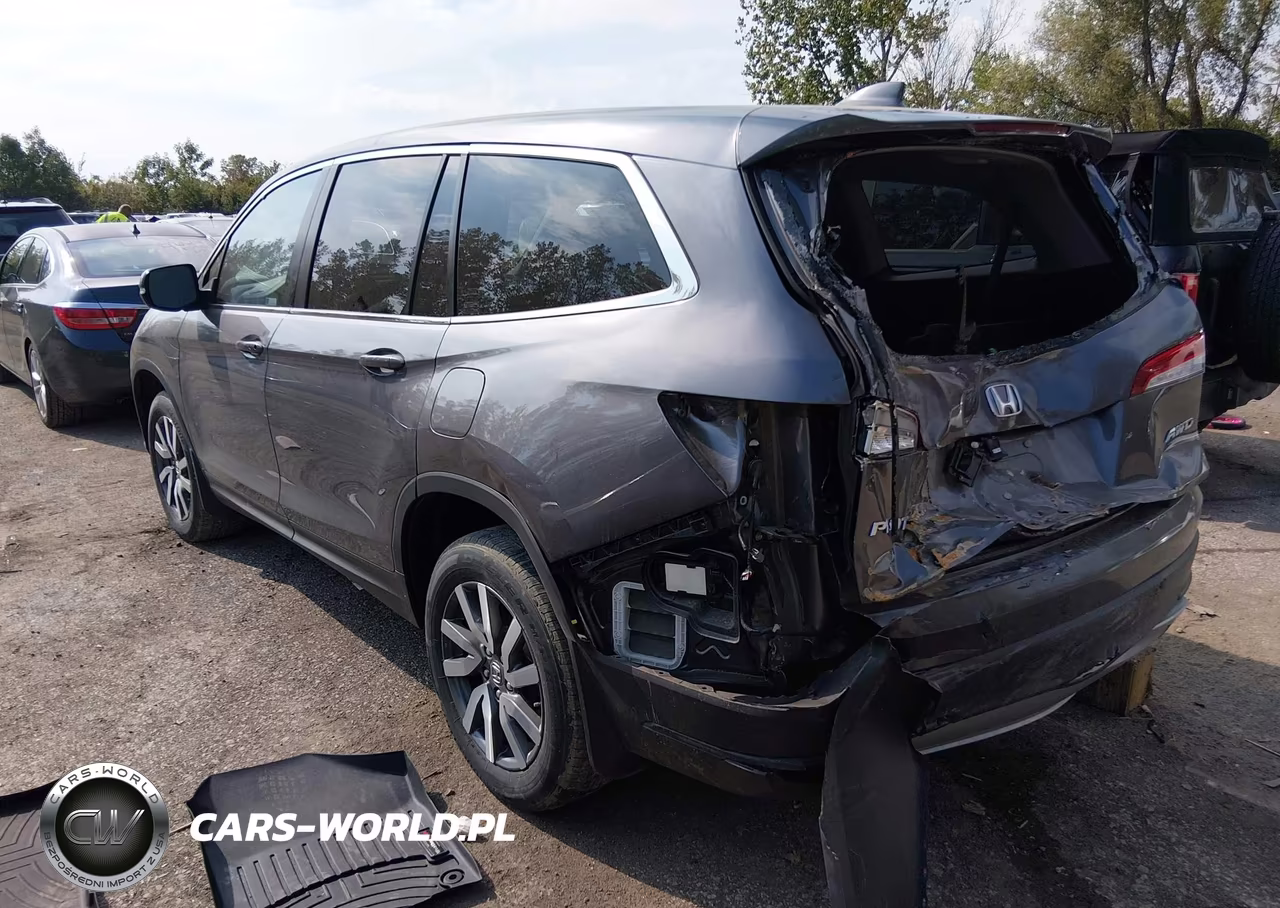 2021 Honda Pilot Awd Ex-L VIN:5FNYF6H5XMB079835 - 3