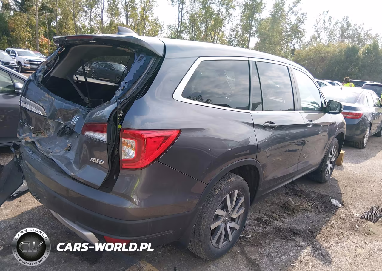 2021 Honda Pilot Awd Ex-L VIN:5FNYF6H5XMB079835 - 4