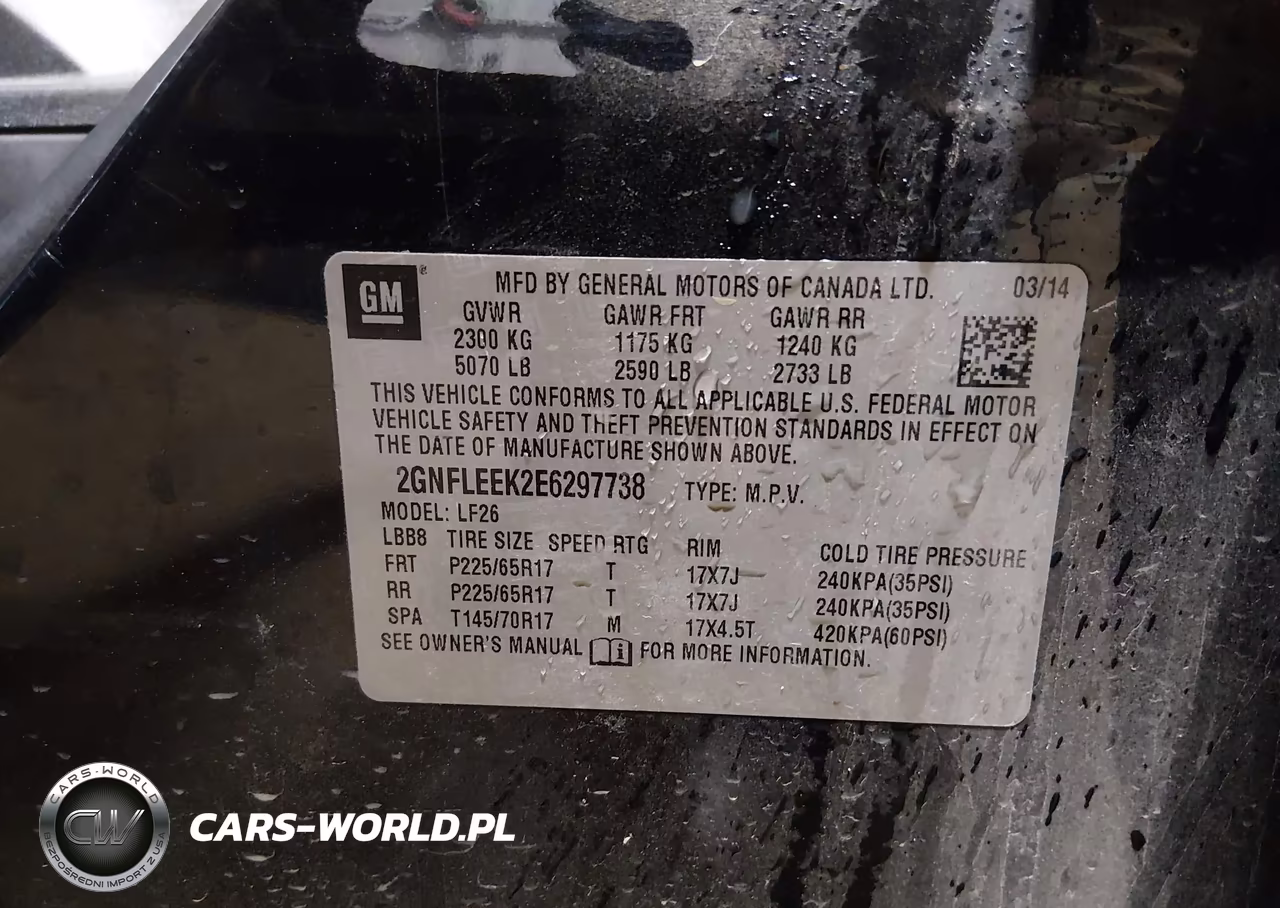 2014 Chevrolet Equinox Ls VIN:2GNFLEEK2E6297738 - 9