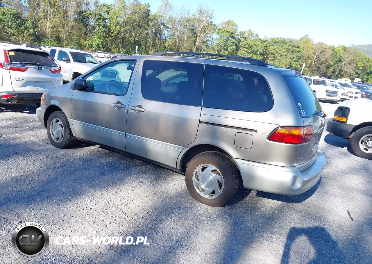 2000 Toyota Sienna Xle VIN:4T3ZF13C4YU217124 - 3