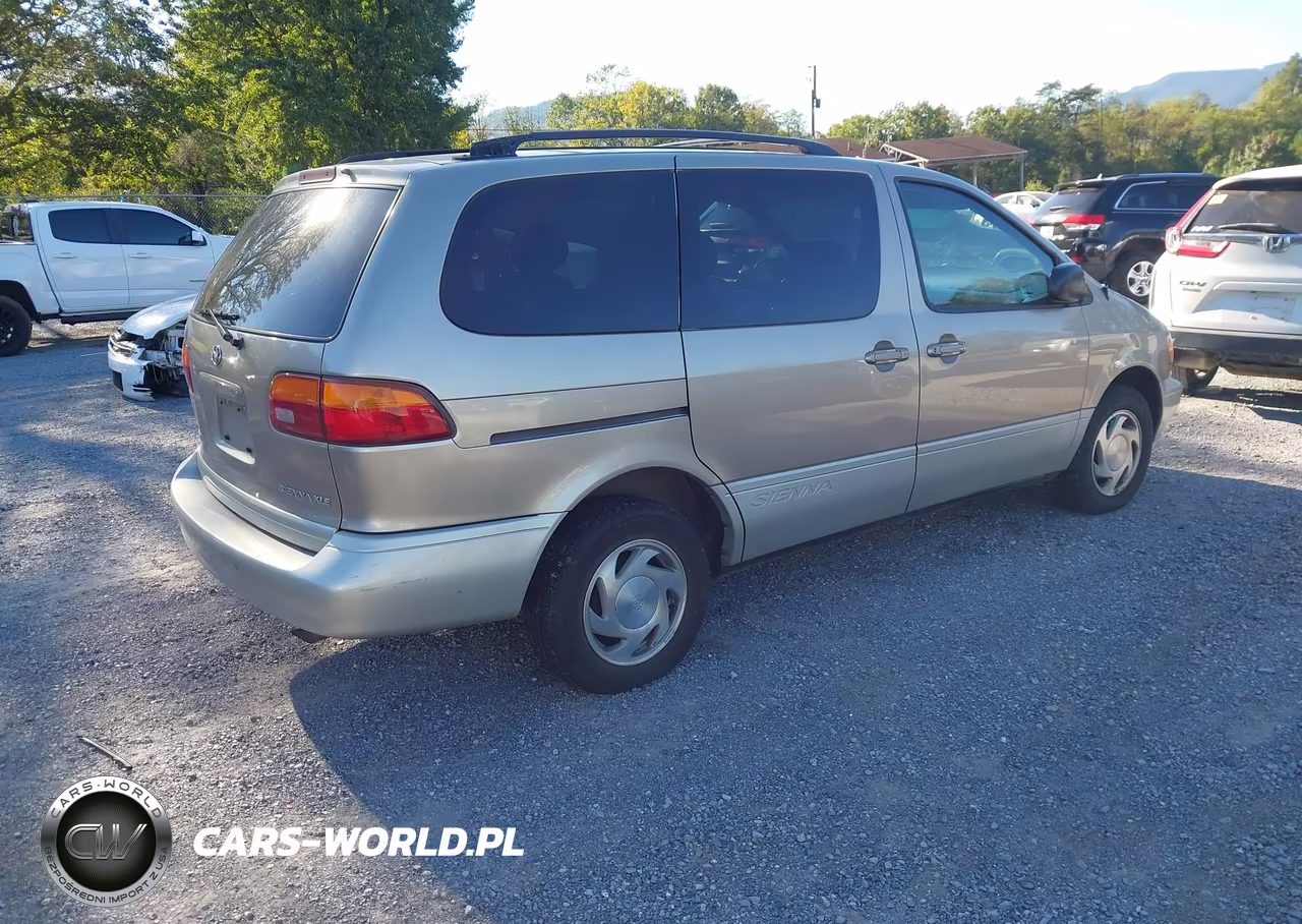 2000 Toyota Sienna Xle VIN:4T3ZF13C4YU217124 - 4