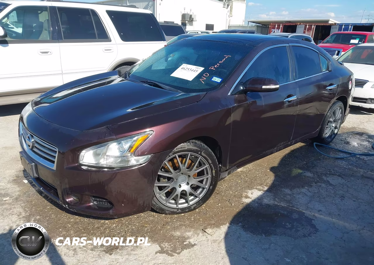 2012 Nissan Maxima 3.5 Sv VIN:1N4AA5AP1CC829744 - 2