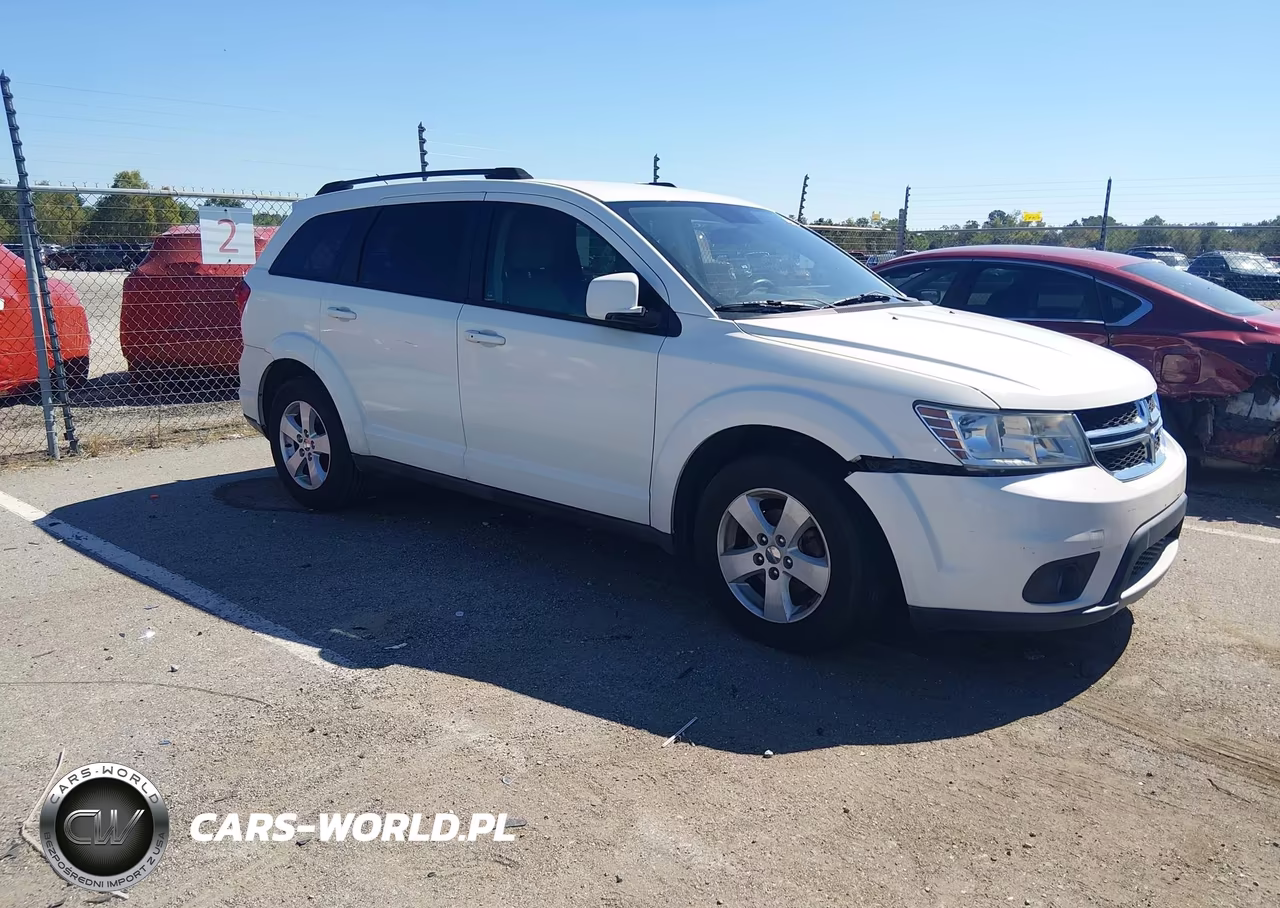 2012 Dodge Journey Sxt VIN:3C4PDCBG6CT297930 - 1