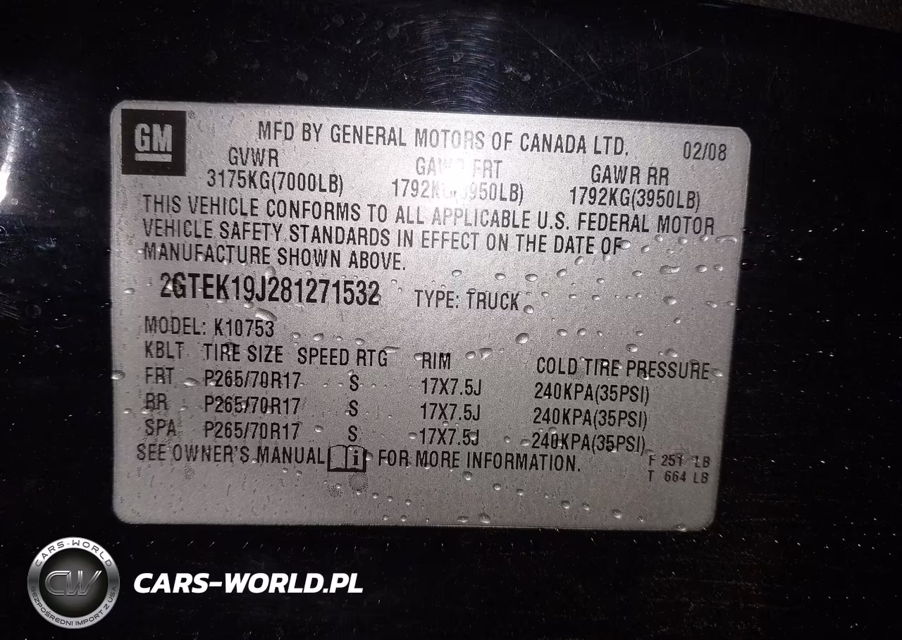 2008 GMC Sierra 1500 Sle1 VIN:2GTEK19J281271532 - 9
