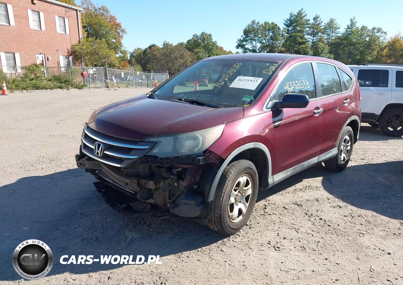 2014 Honda Cr-V Lx VIN:5J6RM4H35EL116229 - 2