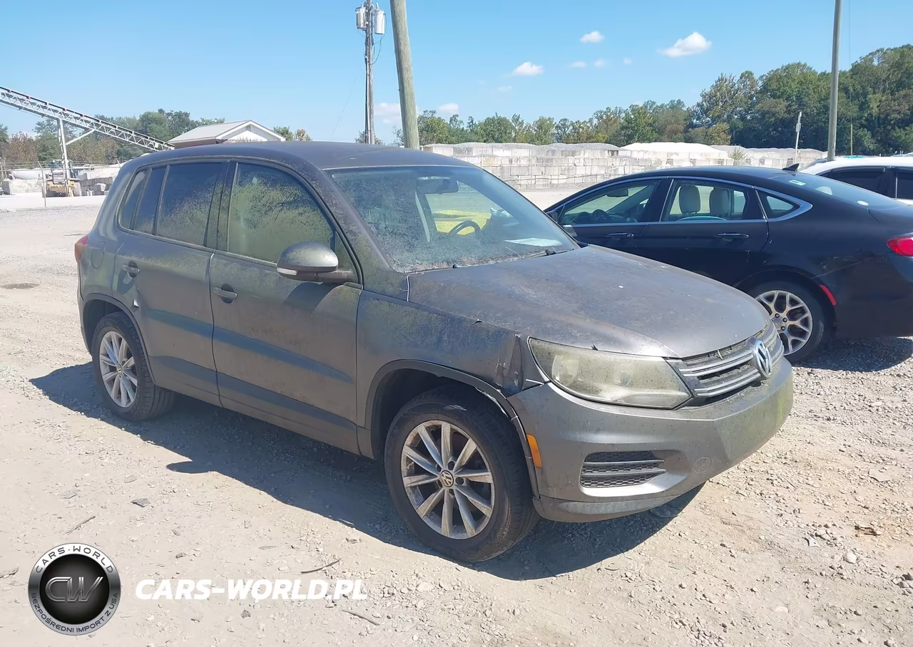 2014 Volkswagen Tiguan Se VIN:WVGAV3AX0EW605252 - 1