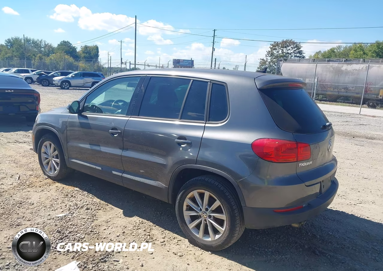 2014 Volkswagen Tiguan Se VIN:WVGAV3AX0EW605252 - 3
