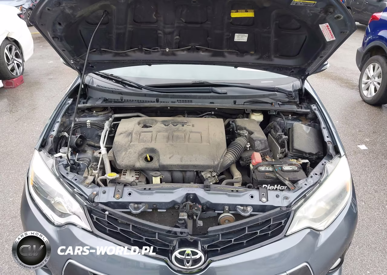 2015 Toyota Corolla S Plus VIN:5YFBURHE0FP352205 - 10