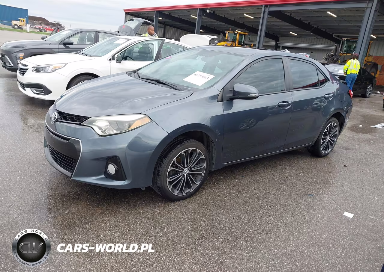 2015 Toyota Corolla S Plus VIN:5YFBURHE0FP352205 - 2