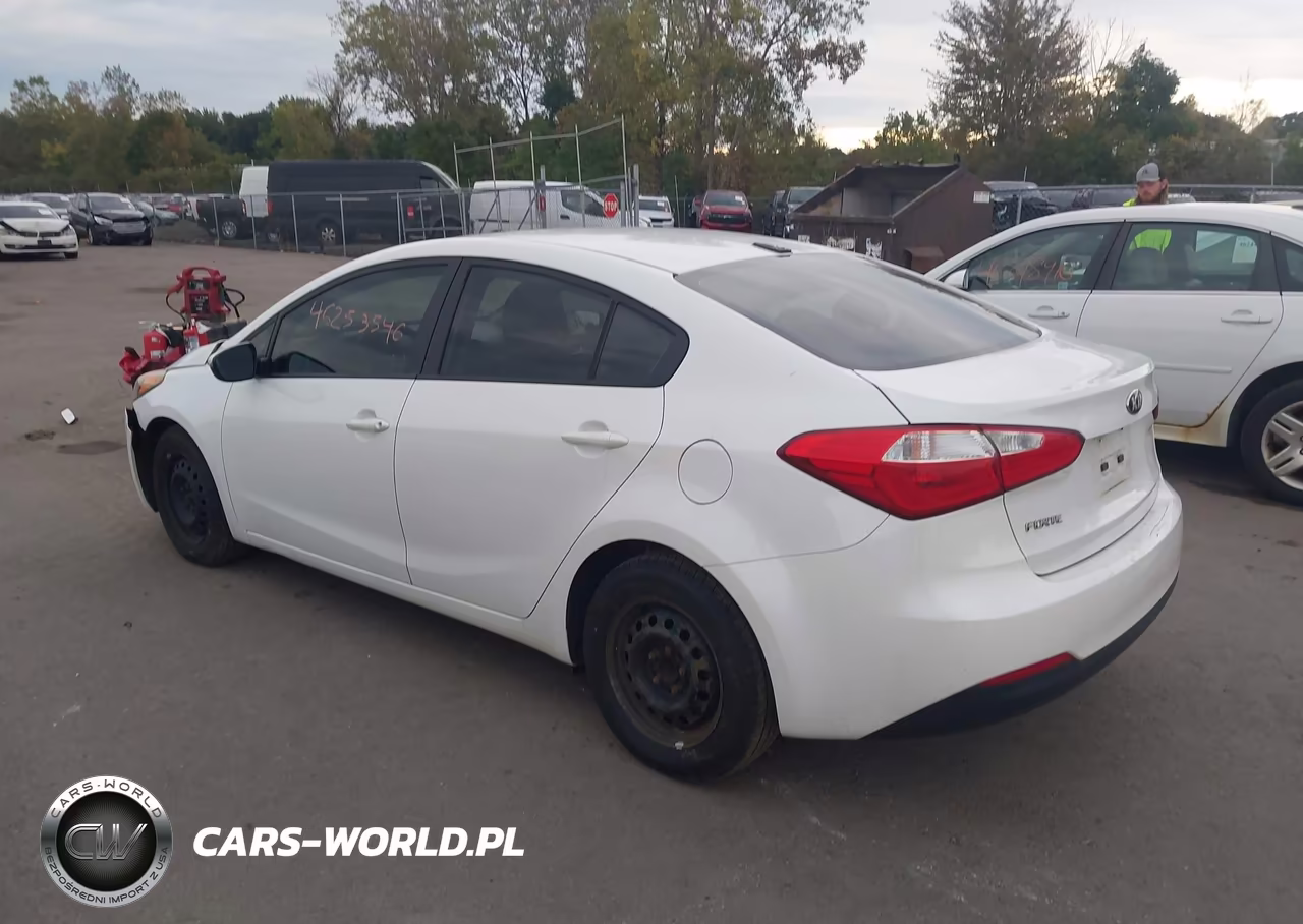 2015 Kia Forte Lx VIN:KNAFX4A6XF5393904 - 3