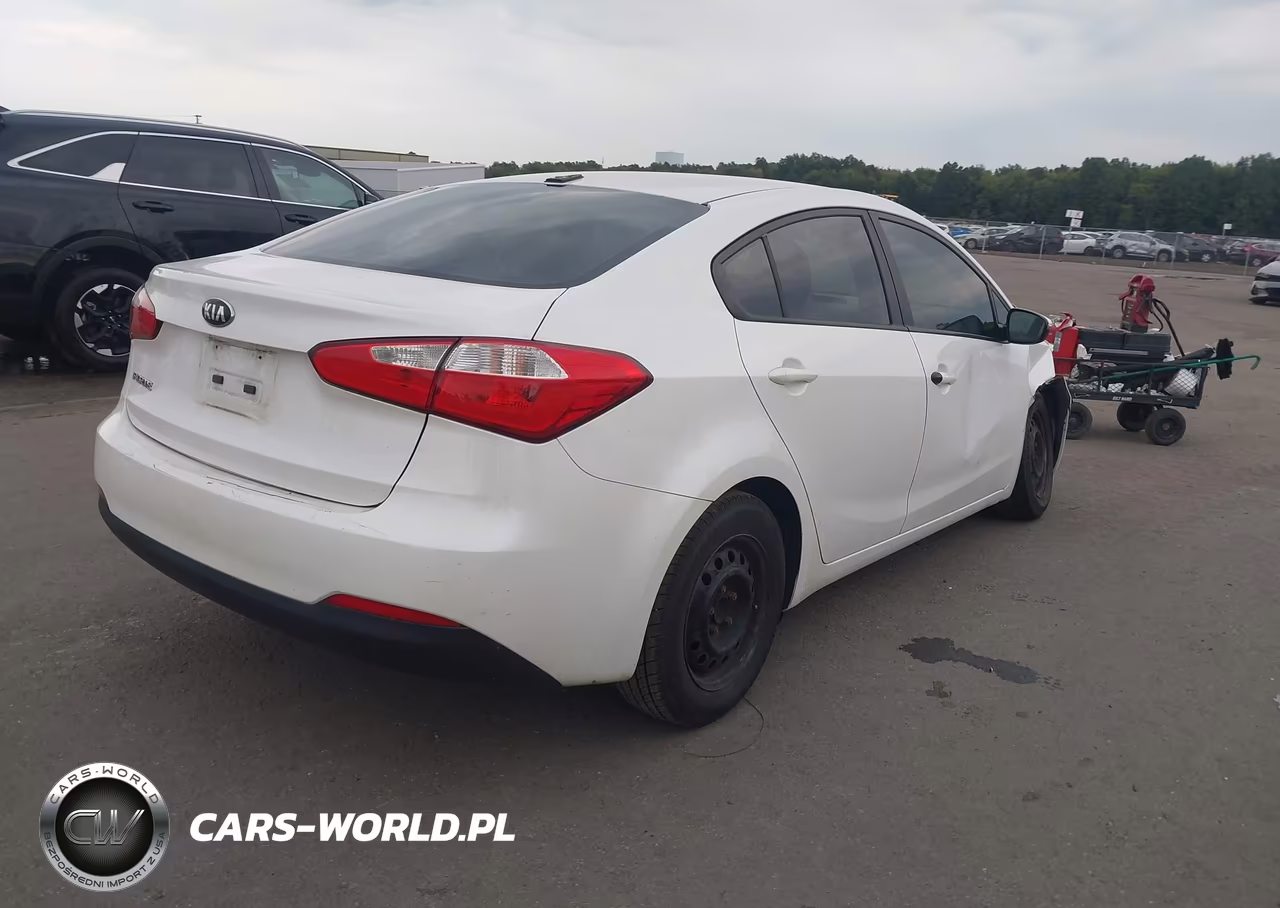 2015 Kia Forte Lx VIN:KNAFX4A6XF5393904 - 4