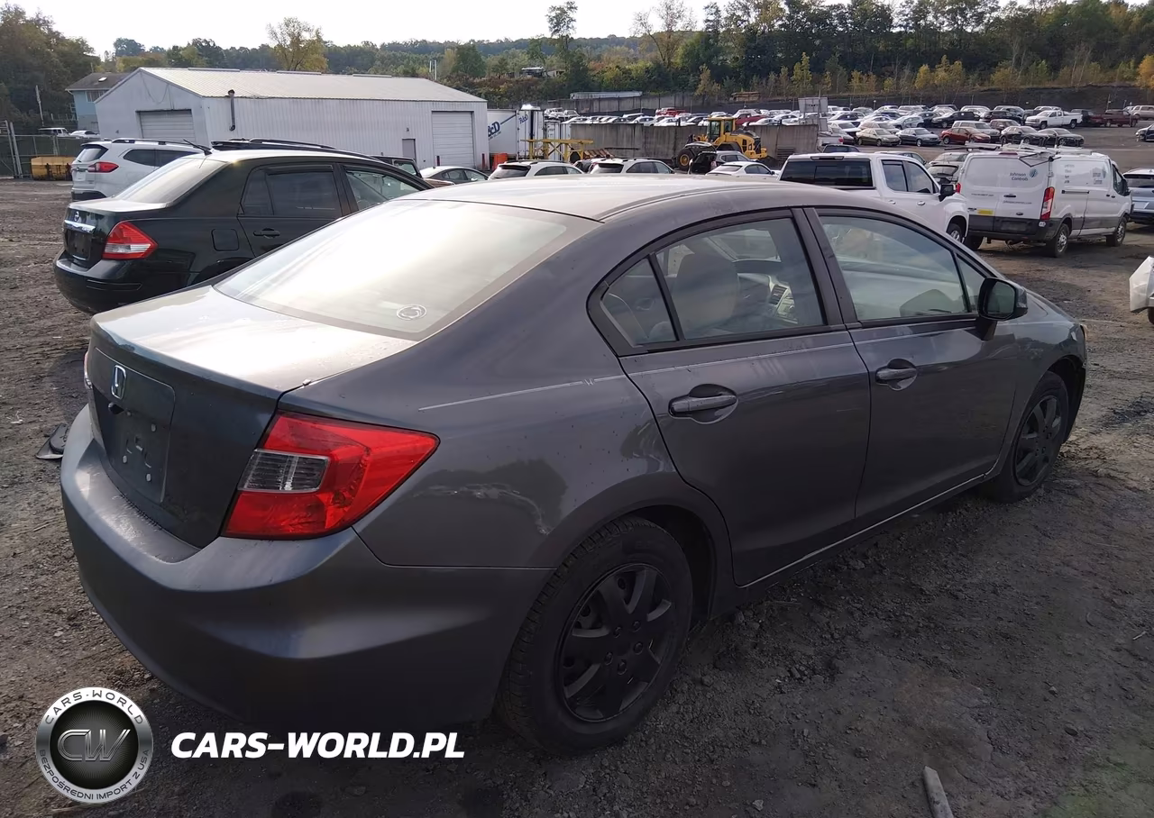 2012 Honda Civic Lx VIN:2HGFB2F52CH309893 - 4