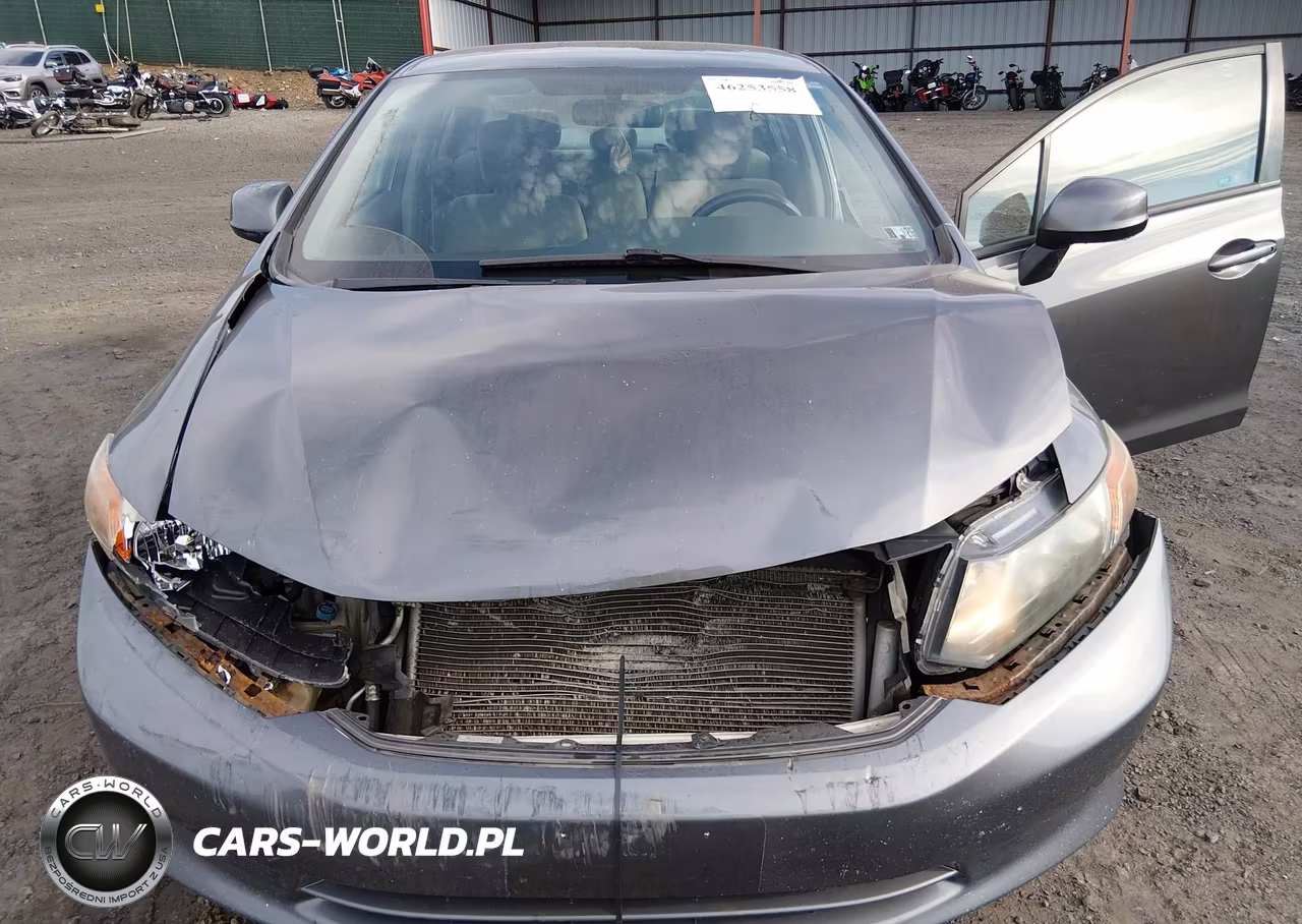 2012 Honda Civic Lx VIN:2HGFB2F52CH309893 - 6