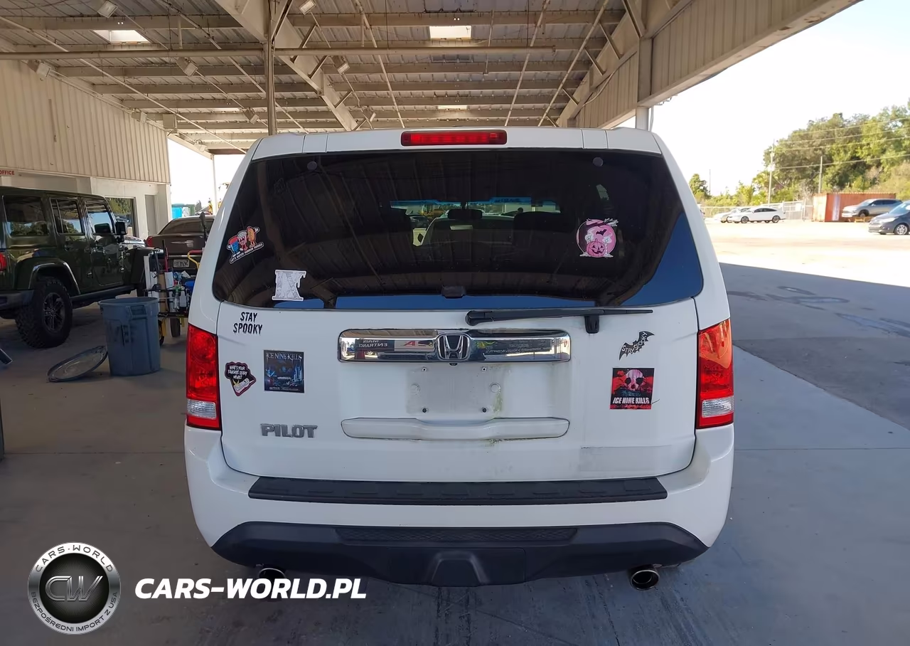2012 Honda Pilot Ex-L VIN:5FNYF3H5XCB016070 - 16