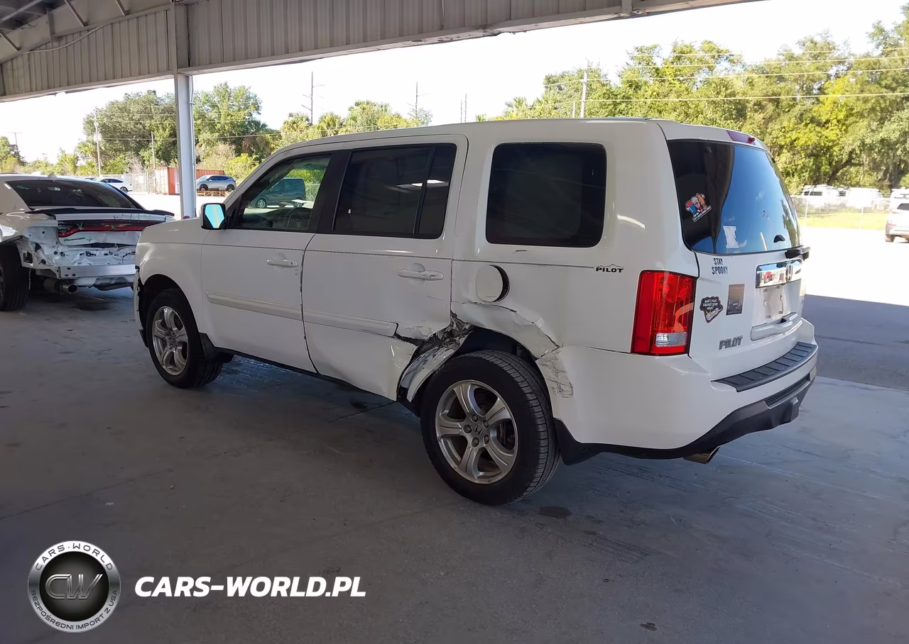 2012 Honda Pilot Ex-L VIN:5FNYF3H5XCB016070 - 3