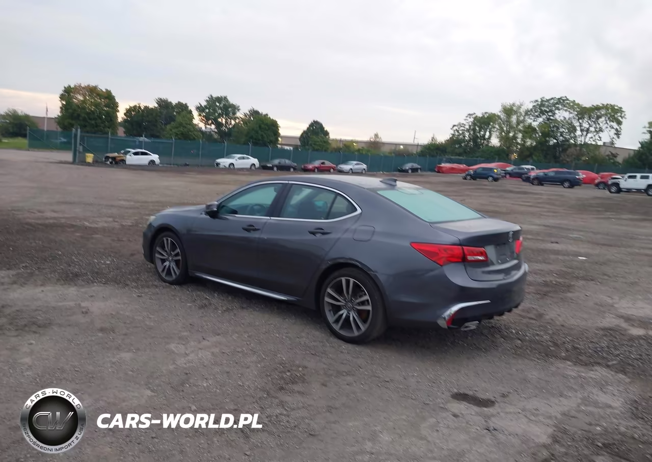 2020 Acura Tlx Tech Package VIN:19UUB2F45LA005518 - 3