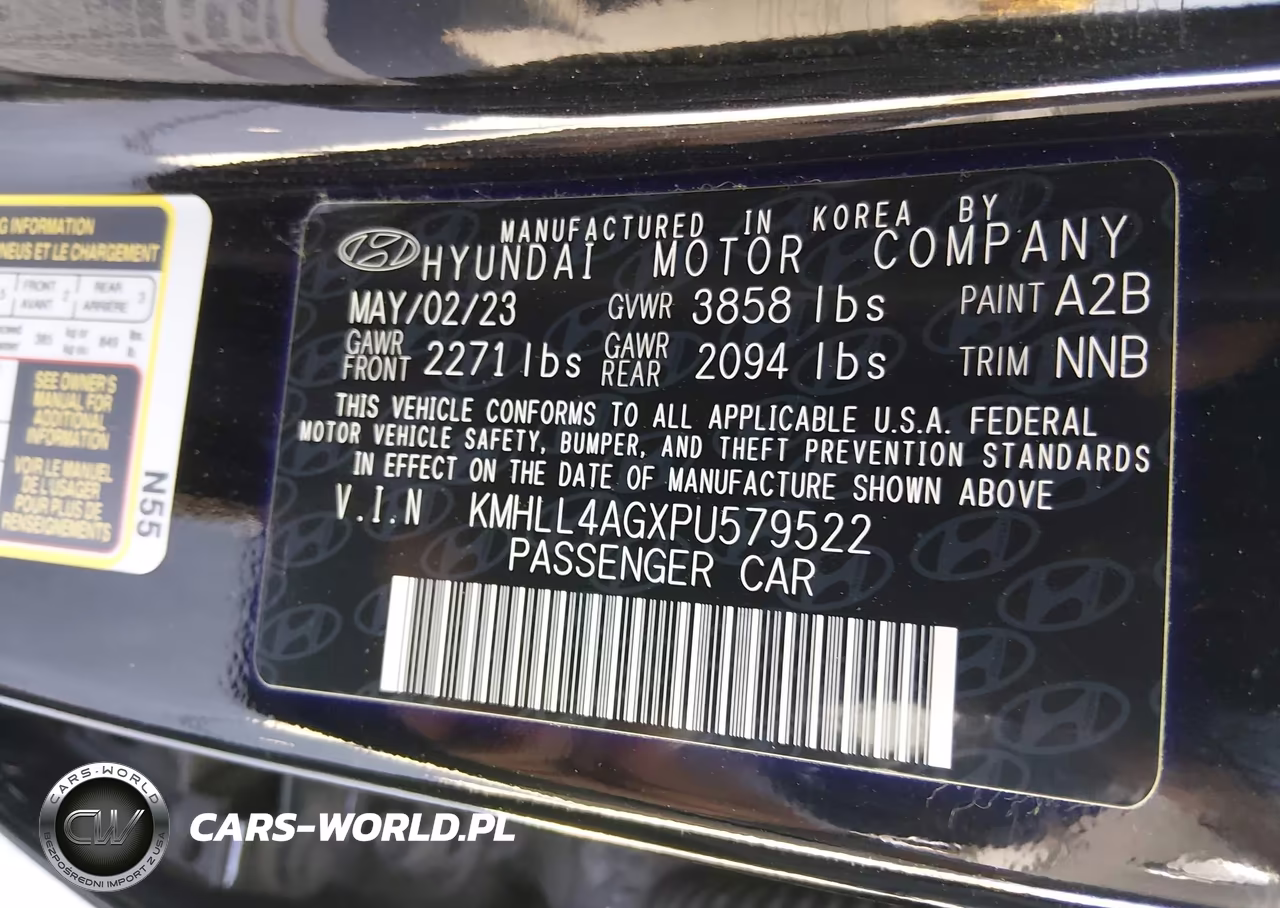 2023 Hyundai Elantra Se VIN:KMHLL4AGXPU579522 - 9