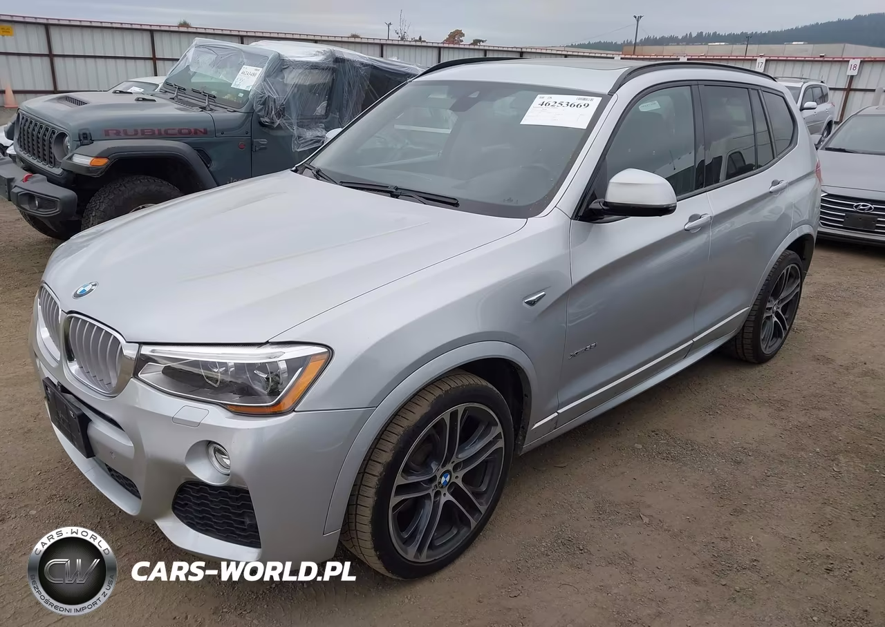 2015 BMW X3 xDrive35I VIN:5UXWX7C58F0K34223 - 2