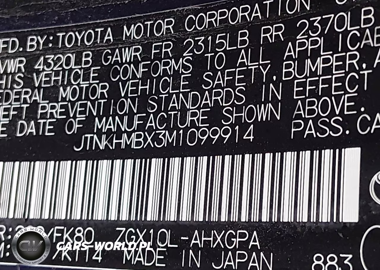 2021 Toyota C-Hr Xle VIN:JTNKHMBX3M1099914 - 9