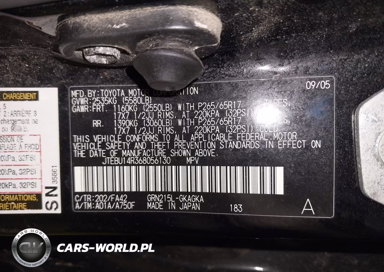 2006 Toyota 4Runner Sr5 V6 VIN:JTEBU14R368056130 - 9