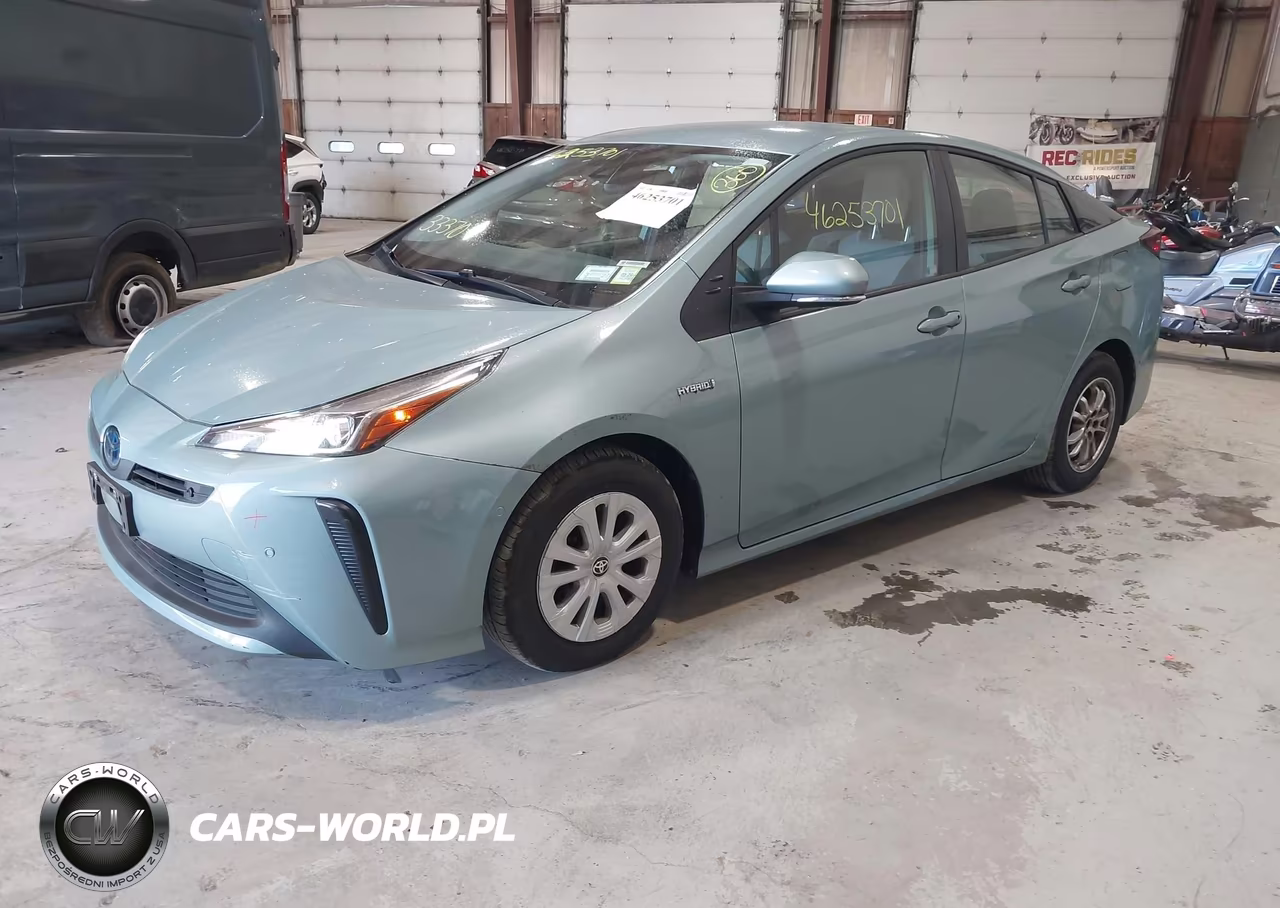 2021 Toyota Prius Le VIN:JTDKAMFU1M3145771 - 2