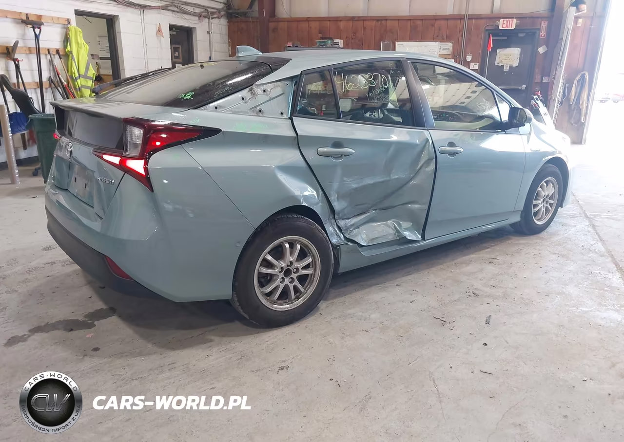 2021 Toyota Prius Le VIN:JTDKAMFU1M3145771 - 4