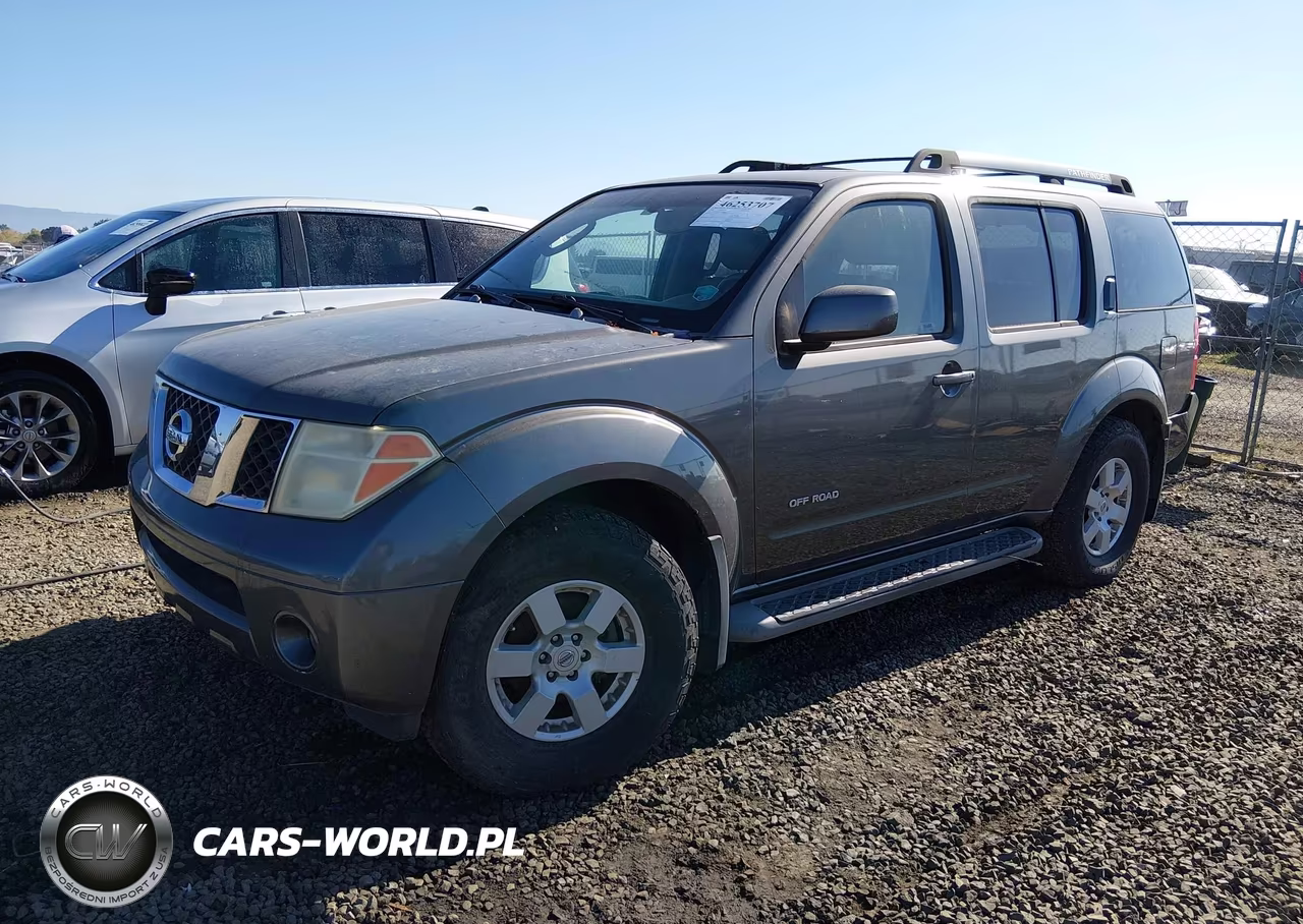 2006 Nissan Pathfinder Se Off-Road VIN:5N1AR18W46C673563 - 2
