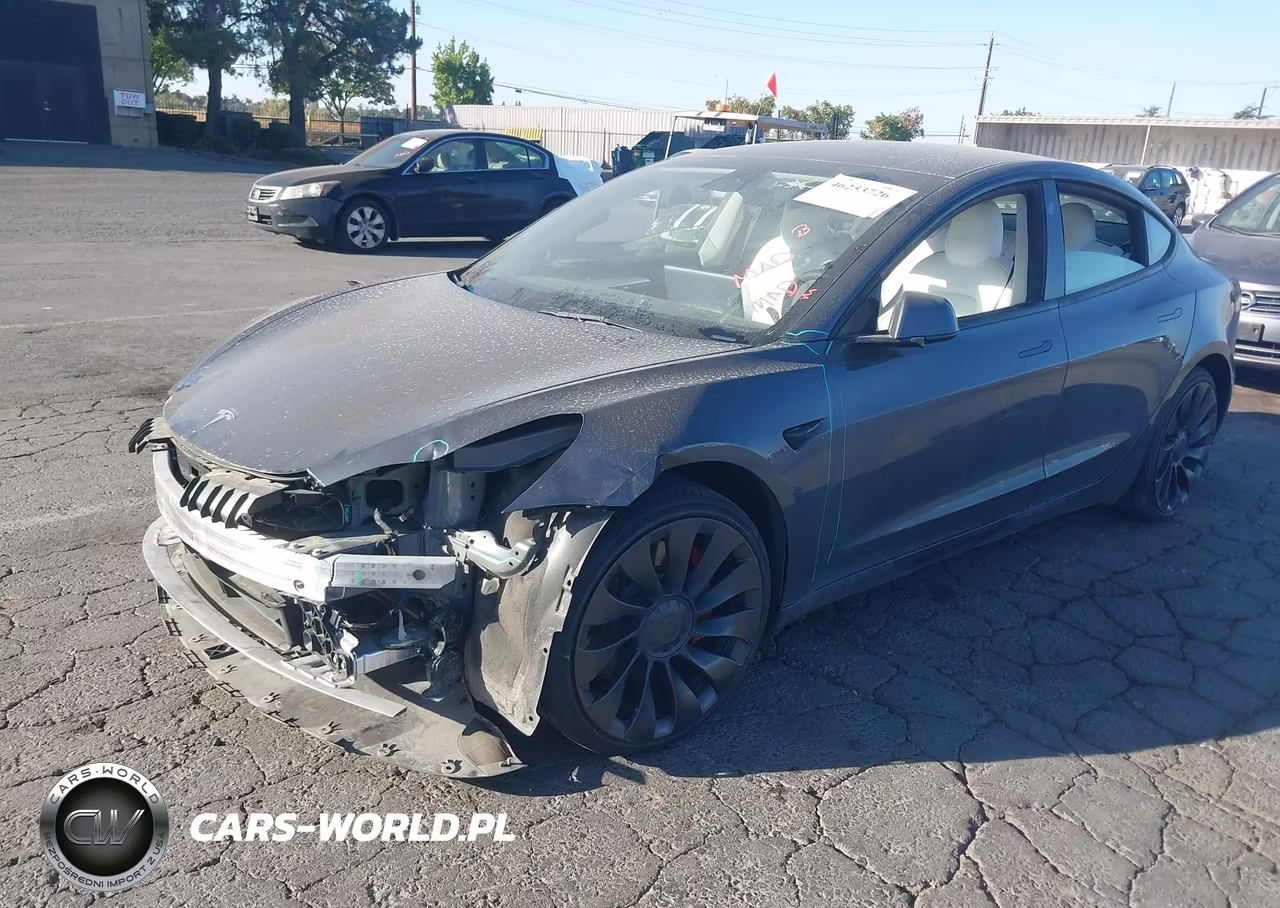 2022 Tesla Model 3 Performance Dual Motor All-Wheel Drive VIN:5YJ3E1EC3NF136039 - 2