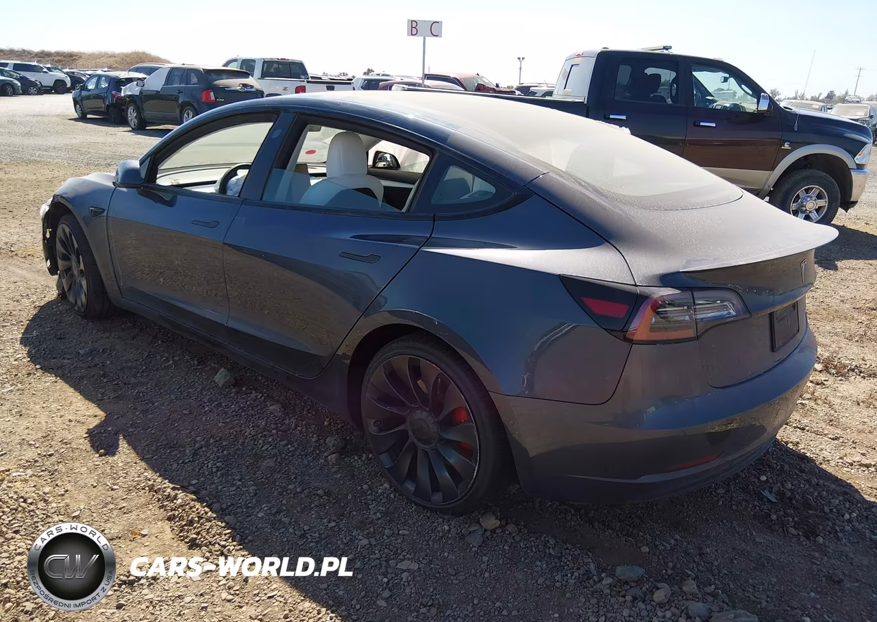2022 Tesla Model 3 Performance Dual Motor All-Wheel Drive VIN:5YJ3E1EC3NF136039 - 3
