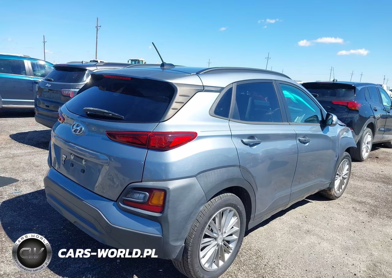 2021 Hyundai Kona Sel VIN:KM8K22AA2MU606383 - 4
