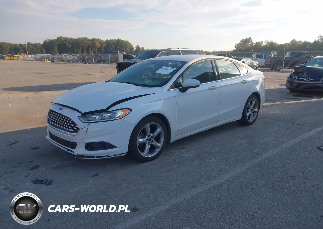 2016 Ford Fusion S VIN:3FA6P0G7XGR325800 - 2