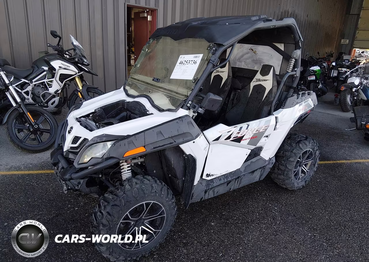 2022 Cfmoto Zforce VIN:LCELVYZ17N6006679 - 2