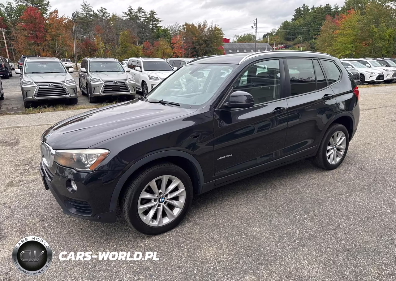 2015 BMW X3 xDrive28D VIN:5UXWY3C54F0E95888 - 2