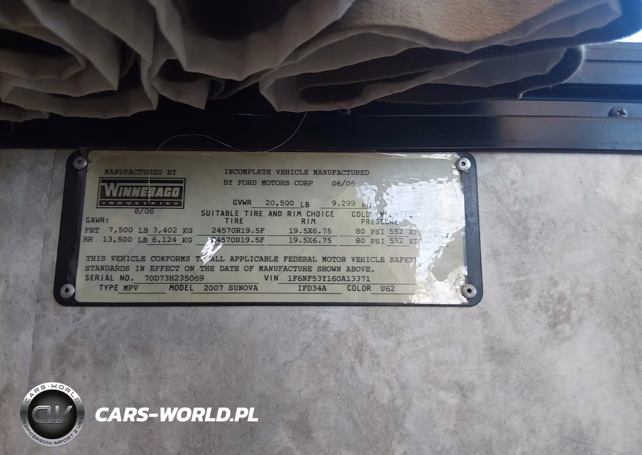 2006 Ford F550 Super Duty Stripped Chass VIN:1F6NF53Y160A13371 - 9