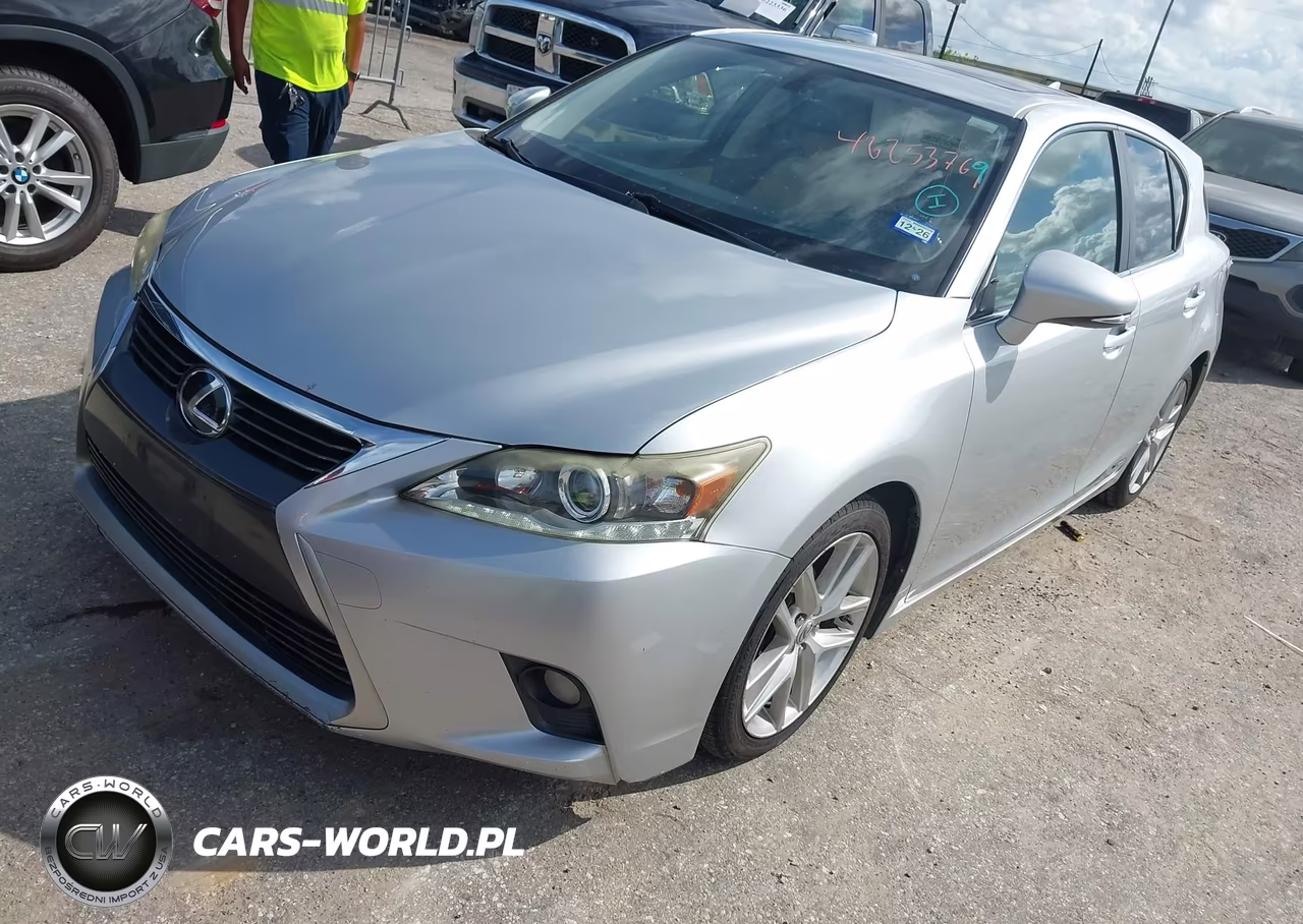 2015 Lexus Ct 200H VIN:JTHKD5BH9F2250829 - 2