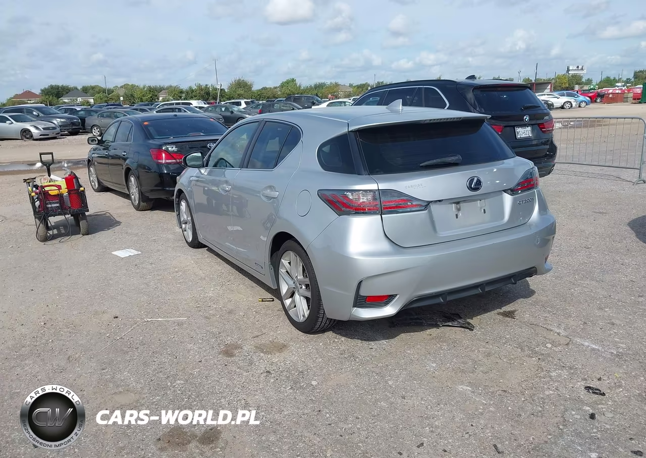 2015 Lexus Ct 200H VIN:JTHKD5BH9F2250829 - 3