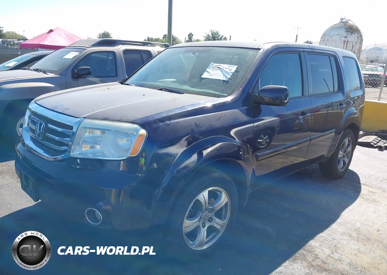 2013 Honda Pilot Ex VIN:5FNYF3H4XDB033668 - 2