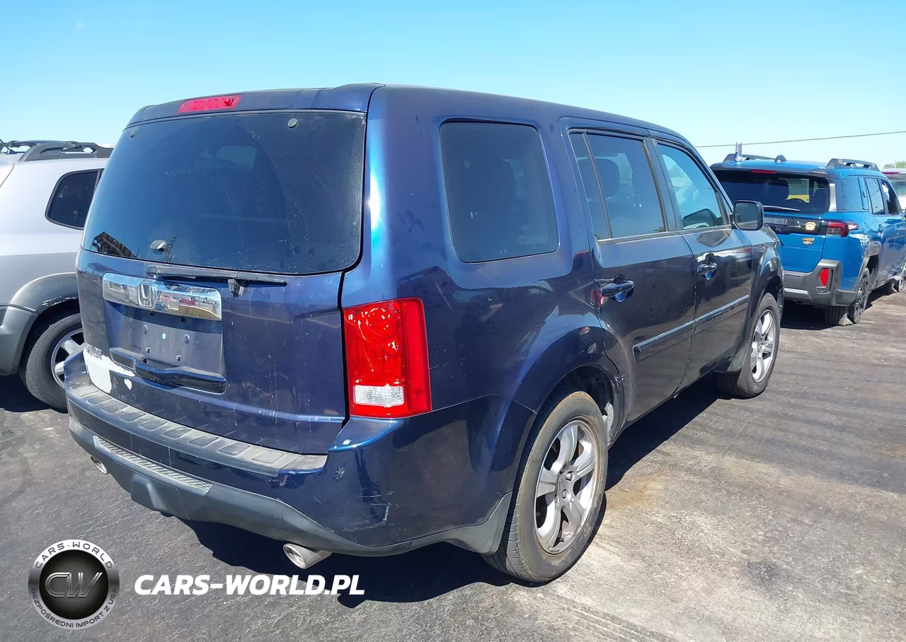2013 Honda Pilot Ex VIN:5FNYF3H4XDB033668 - 4