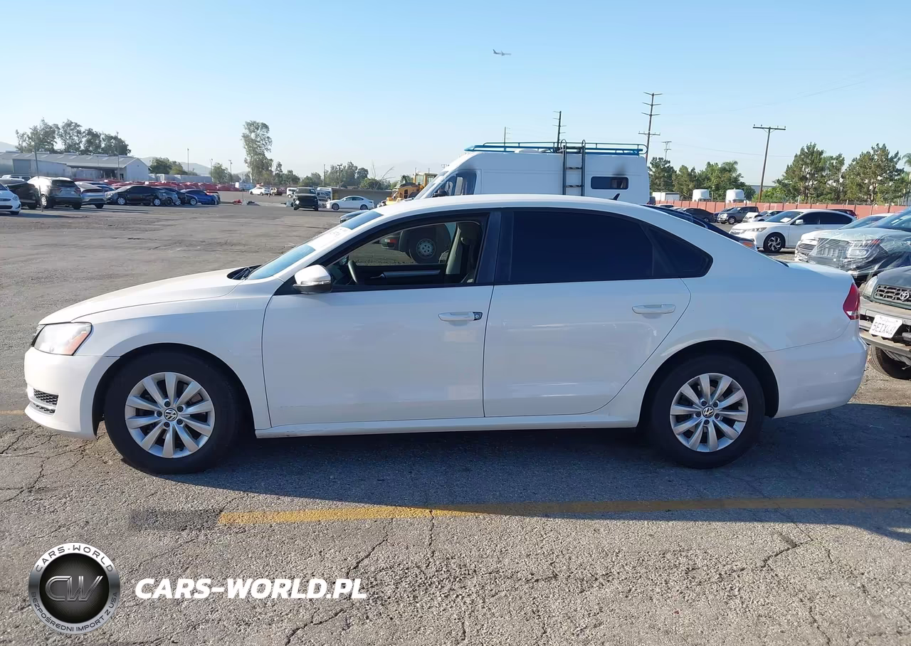 2012 Volkswagen Passat 2.5L S VIN:1VWAP7A36CC099067 - 14
