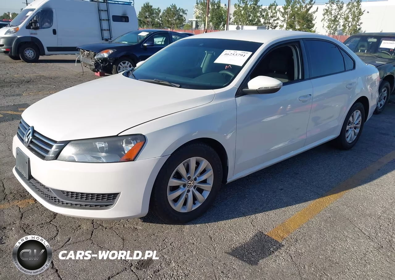 2012 Volkswagen Passat 2.5L S VIN:1VWAP7A36CC099067 - 2