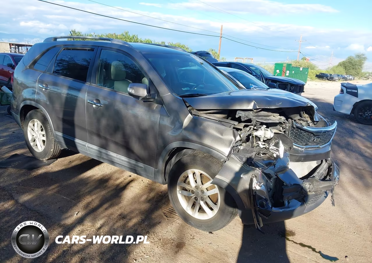 2014 Kia Sorento Lx VIN:5XYKT3A61EG535988 - 1