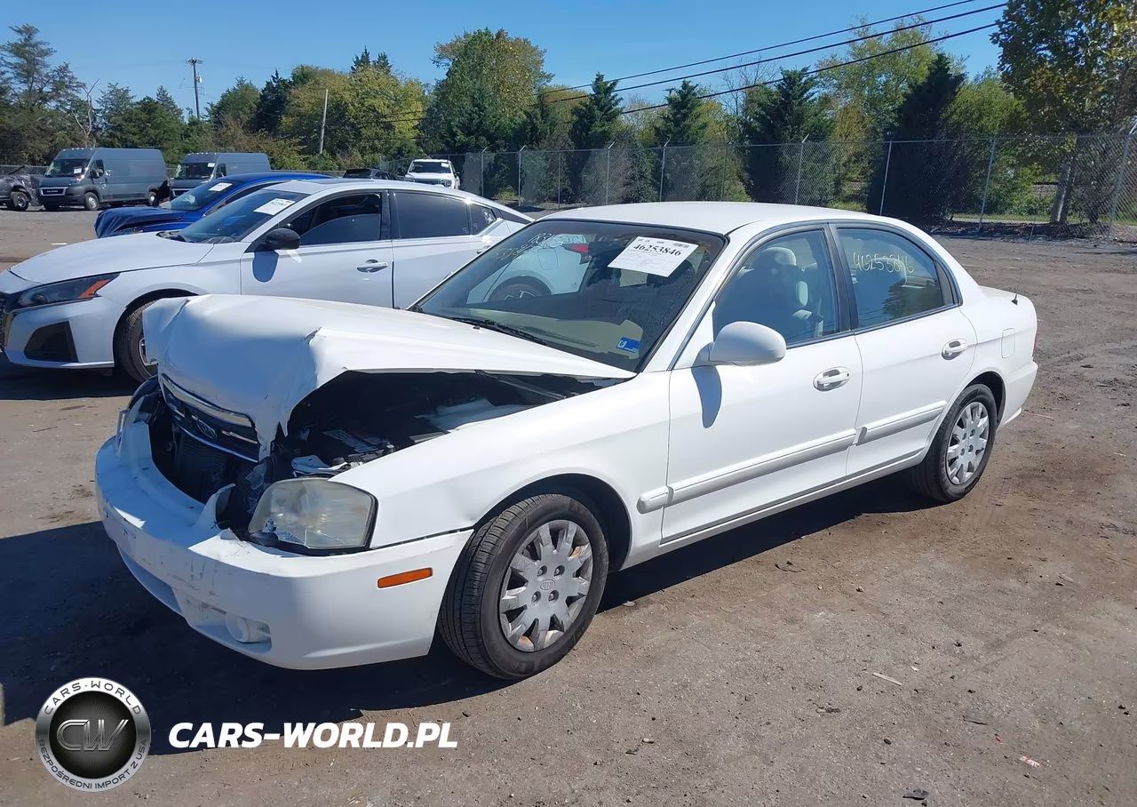 2005 Kia Optima Ex-Lx VIN:KNAGD126955428750 - 2
