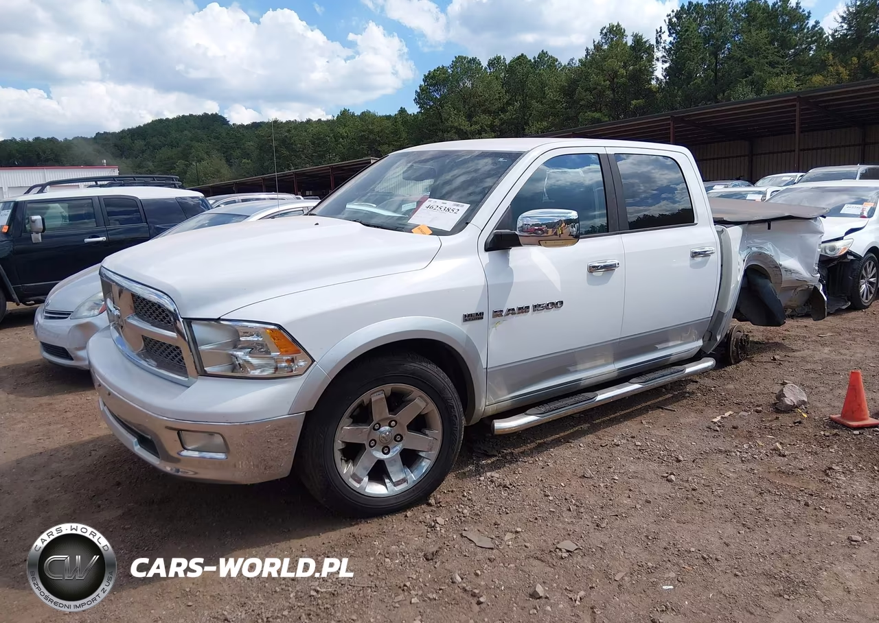 2012 Ram 1500 Laramie VIN:1C6RD7NT9CS214802 - 2