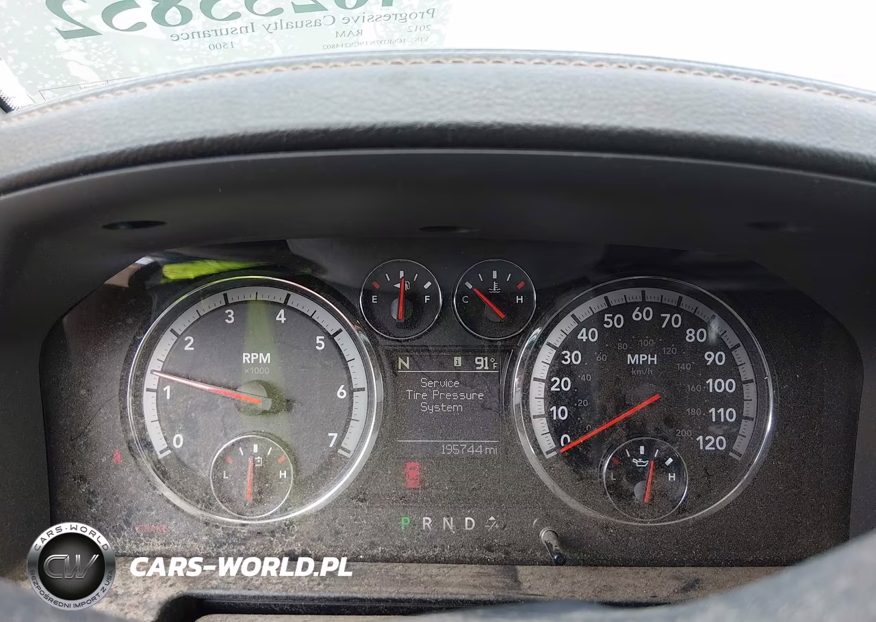 2012 Ram 1500 Laramie VIN:1C6RD7NT9CS214802 - 7