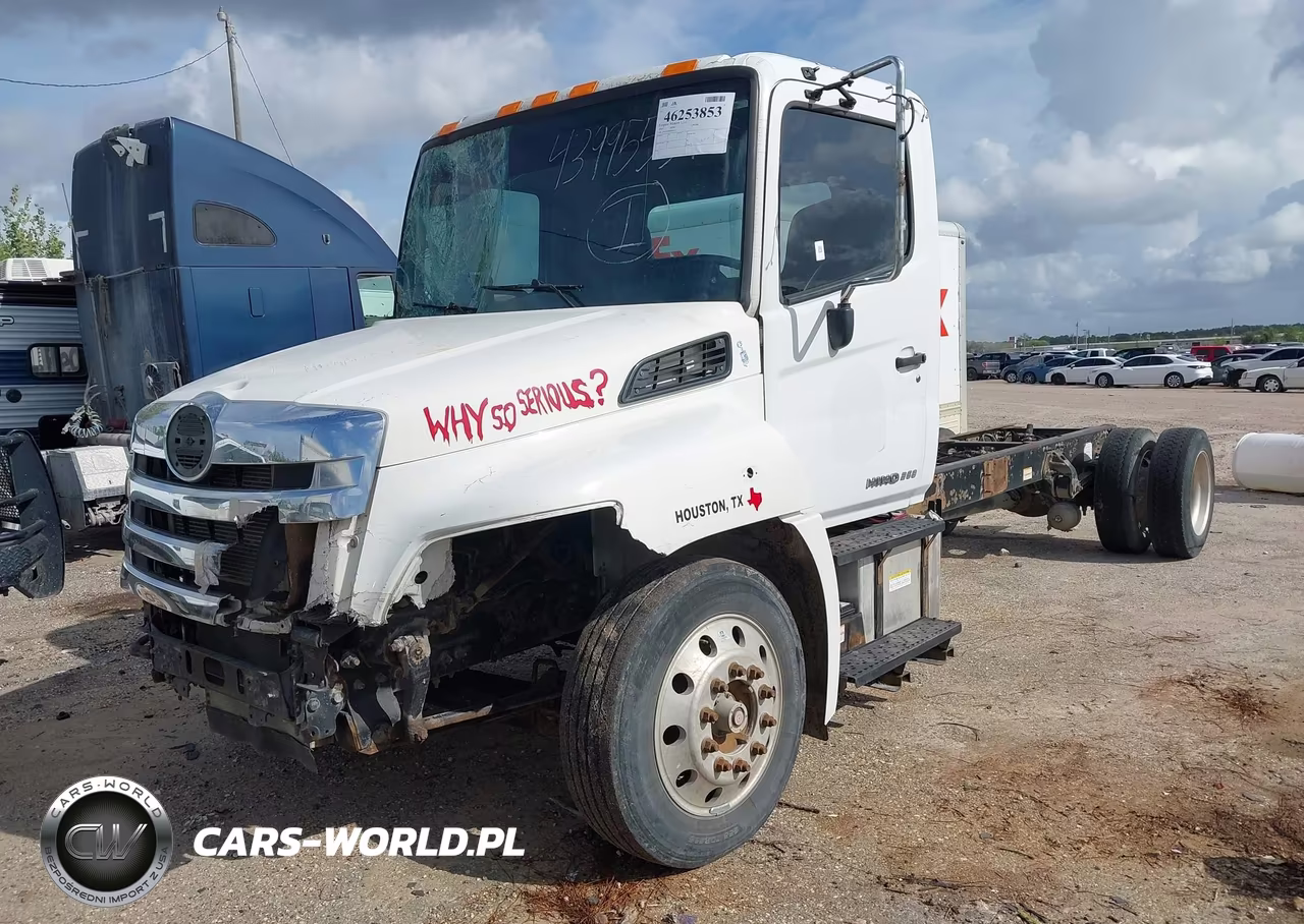 2018 Hino 258-268 VIN:5PVNJ8JP9J4S52241 - 2