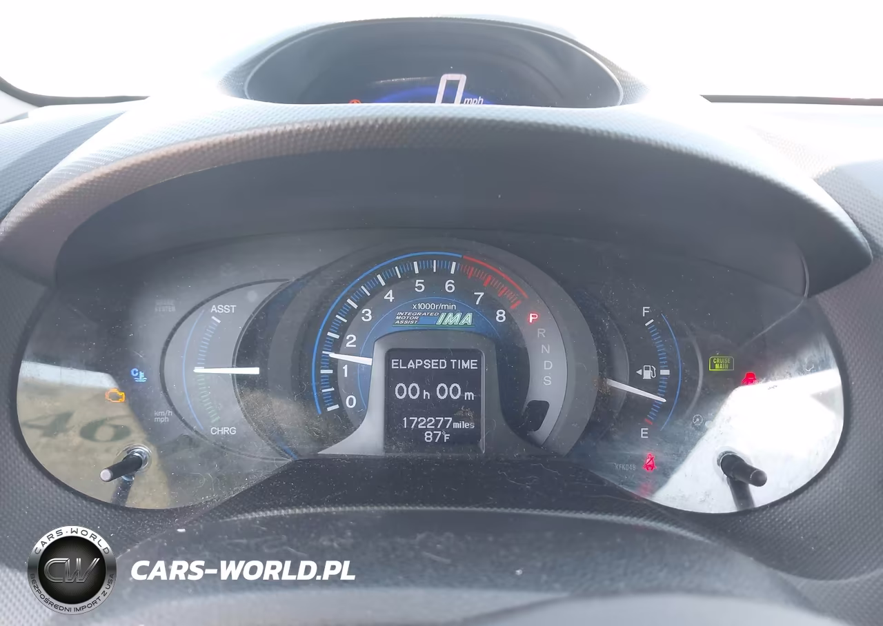 2013 Honda Insight Ex VIN:JHMZE2H78DS003484 - 7
