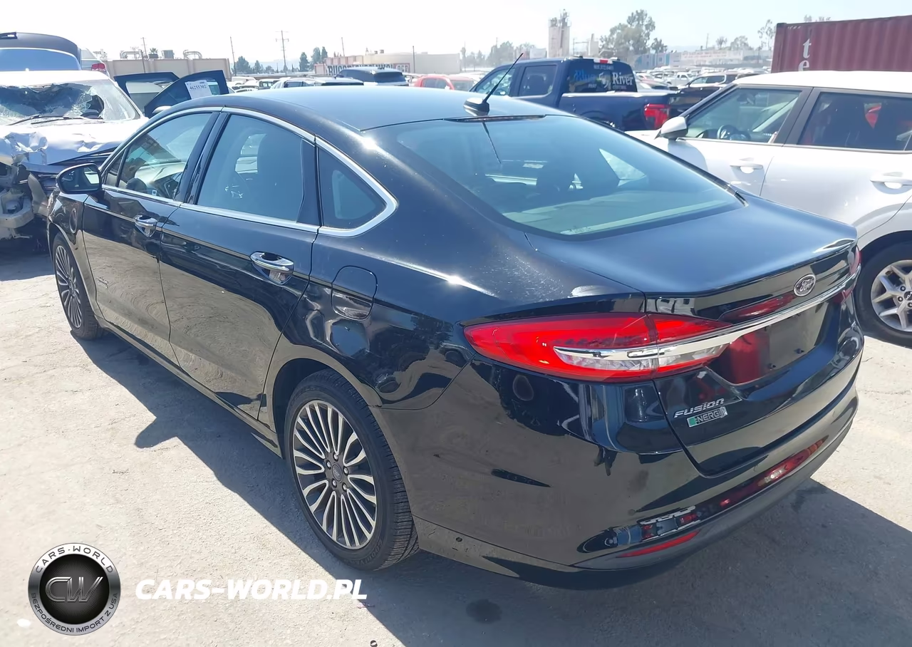 2018 Ford Fusion Energi Se Luxury VIN:3FA6P0PU2JR204367 - 3