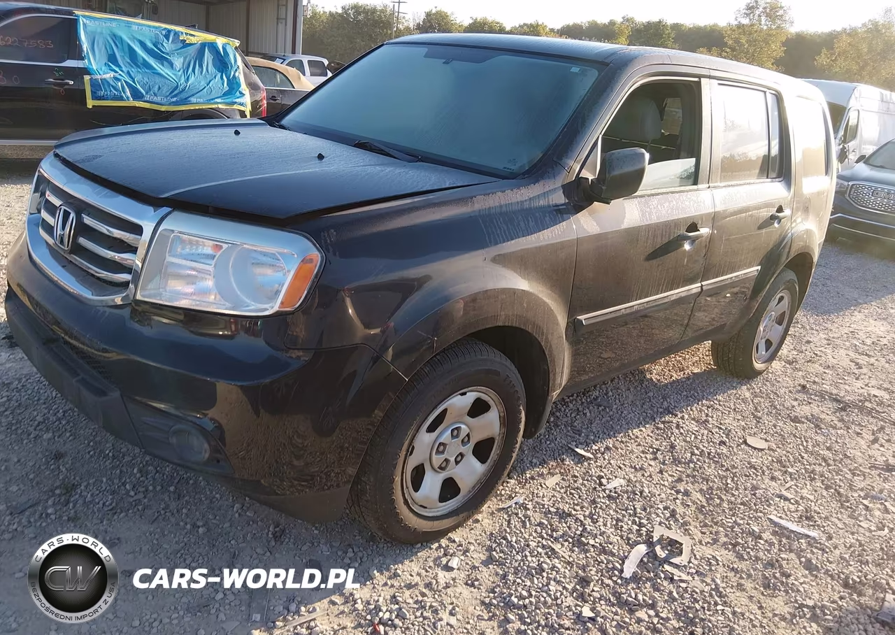 2013 Honda Pilot Lx VIN:5FNYF4H25DB024610 - 2
