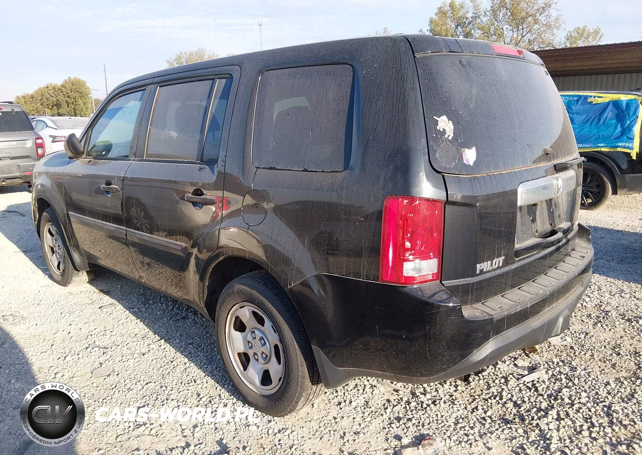 2013 Honda Pilot Lx VIN:5FNYF4H25DB024610 - 3